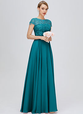 Bridesire - Vestidos de dama de honor Verde jade
